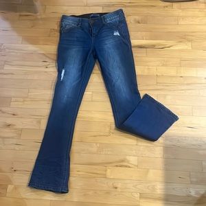 Democracy Absolution bootcut ripped jeans